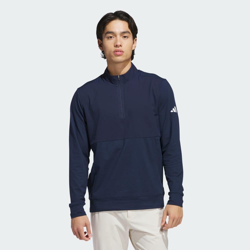 Пуловер Adidas Ultimate365 Tour Quarter-Zip Pullover, цвет Collegiate Navy
Пуловер Adidas Ultimate365 Tour Quarter-Zip Pullover, цвет Collegiate Navy