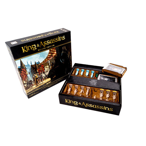 Коробка для хранения настольных игр E-Raptor Insert King & Assassins: Deluxe Edition
Коробка для хранения настольных игр E-Raptor Insert King & Assassins: Deluxe Edition