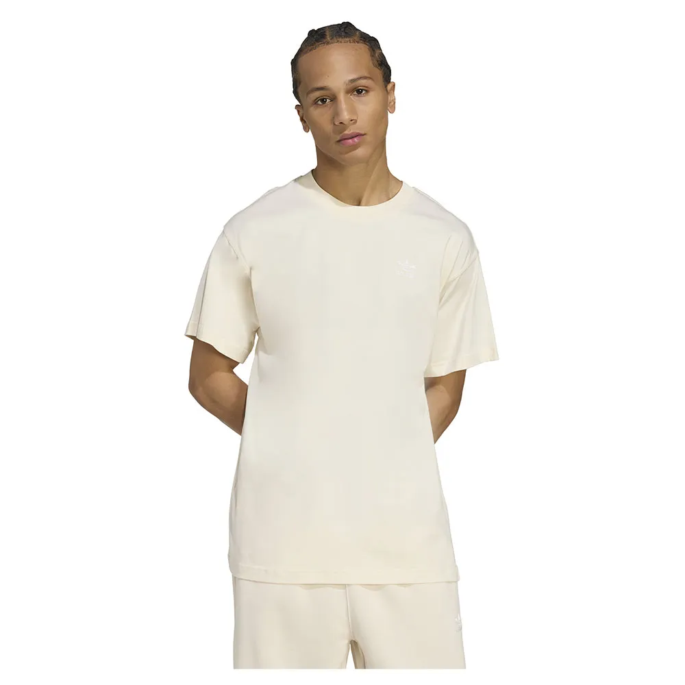 Футболка с коротким рукавом adidas Originals Trefoil Essentials Oversized, бежевый 
Футболка с коротким рукавом adidas Originals Trefoil Essentials Oversized, бежевый