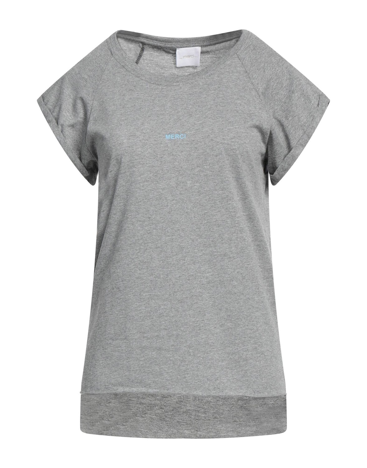 Футболка ..,Merci, серый 
Футболка ..,Merci, серый