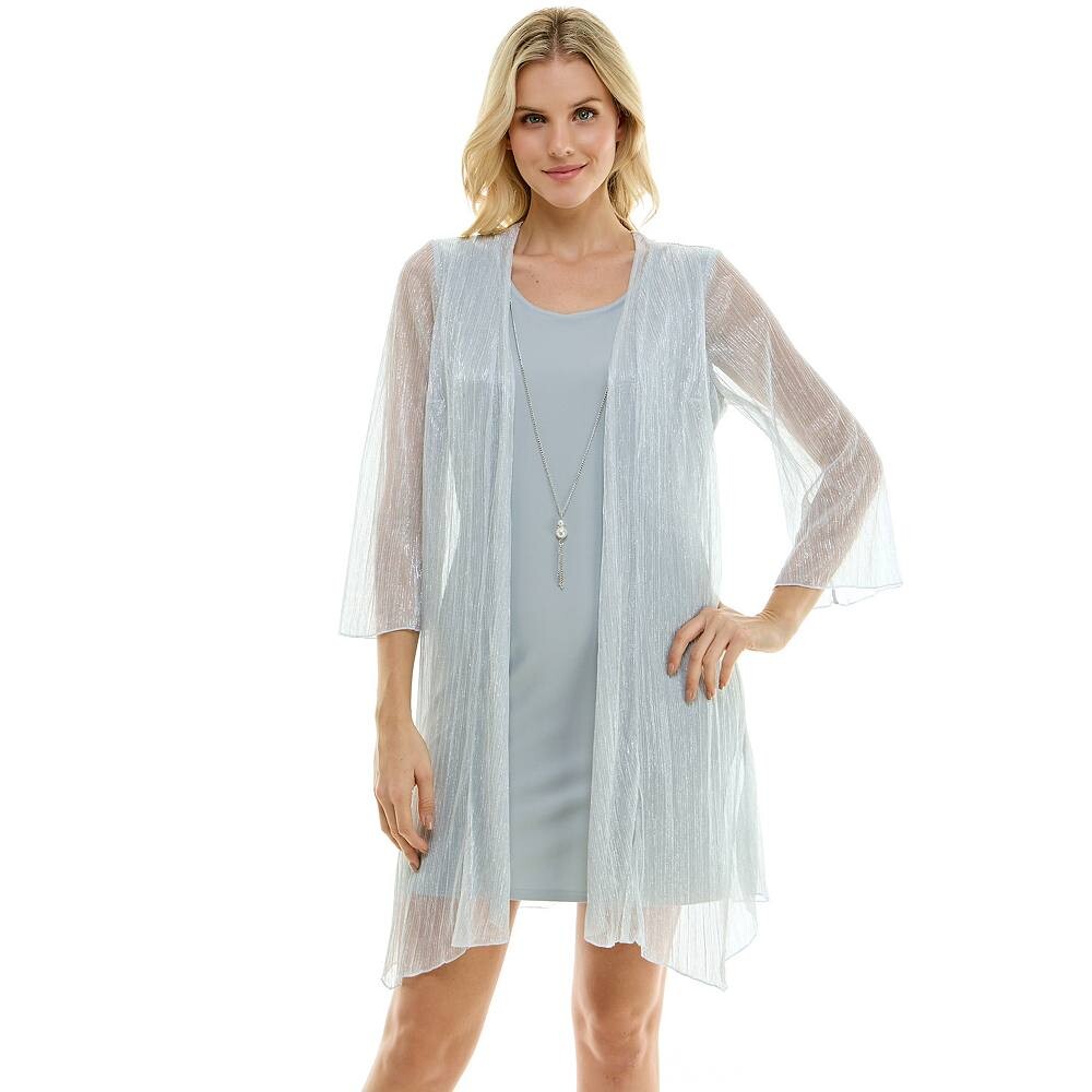 Женский комплект Luxology из 2 предметов: ожерелье и куртка-платье, цвет Silver White
Женский комплект Luxology из 2 предметов: ожерелье и куртка-платье, цвет Silver White