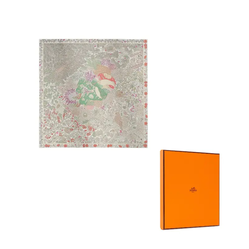 HERMES Шёлковый шарф женский светло-зелёный, Light Green
HERMES Шёлковый шарф женский светло-зелёный, Light Green