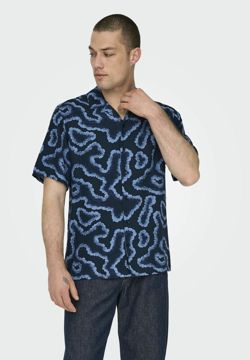 Рубашка Only & Sons, синий
Рубашка Only & Sons, синий