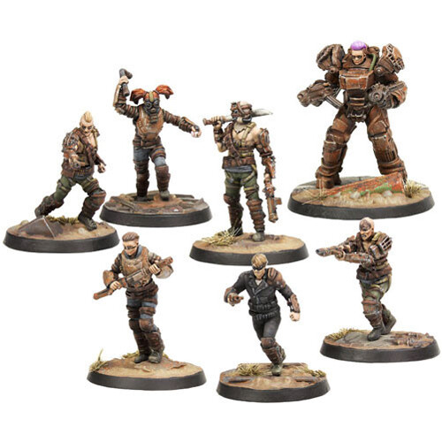 Фигурки Fallout: Wasteland Warfare – Raiders Core Set Modiphius 
Фигурки Fallout: Wasteland Warfare – Raiders Core Set Modiphius