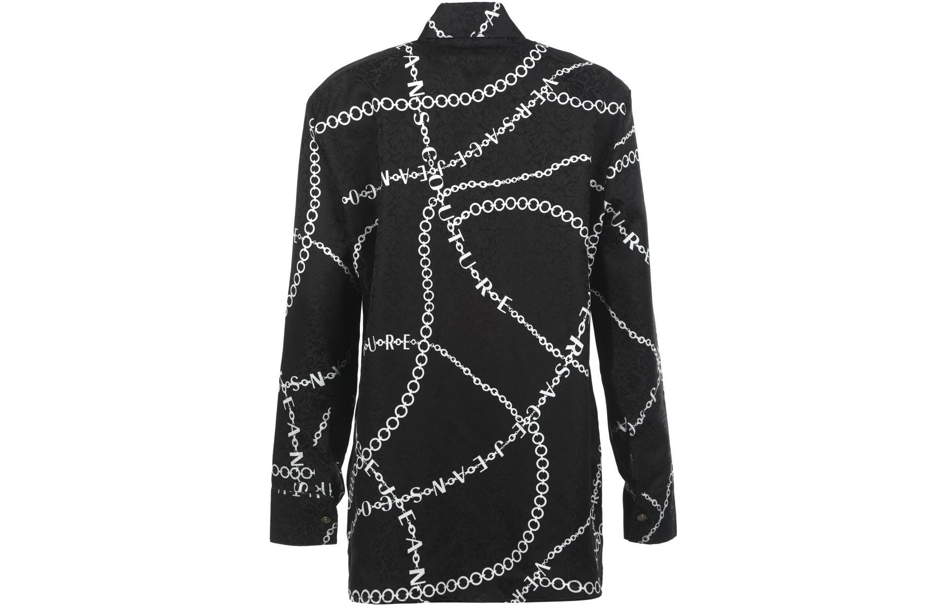 VERSACE JEANS COUTURE Женская черная рубашка
VERSACE JEANS COUTURE Женская черная рубашка