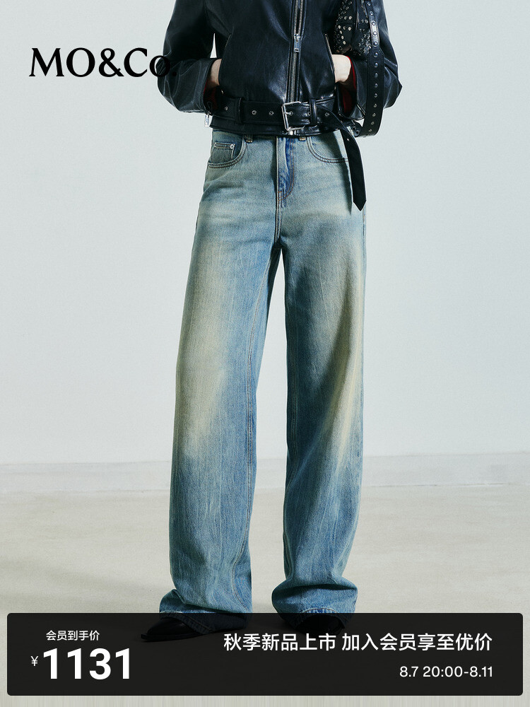 Широкие джинсы Moco с низкой талией в стиле ретро, синий
Широкие джинсы Moco с низкой талией в стиле ретро, синий