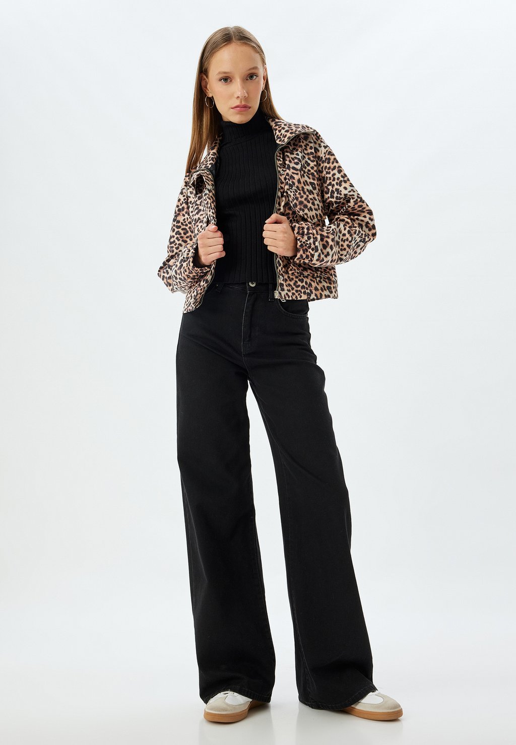 Легкая куртка CROP Koton, коричневый
Легкая куртка CROP Koton, коричневый