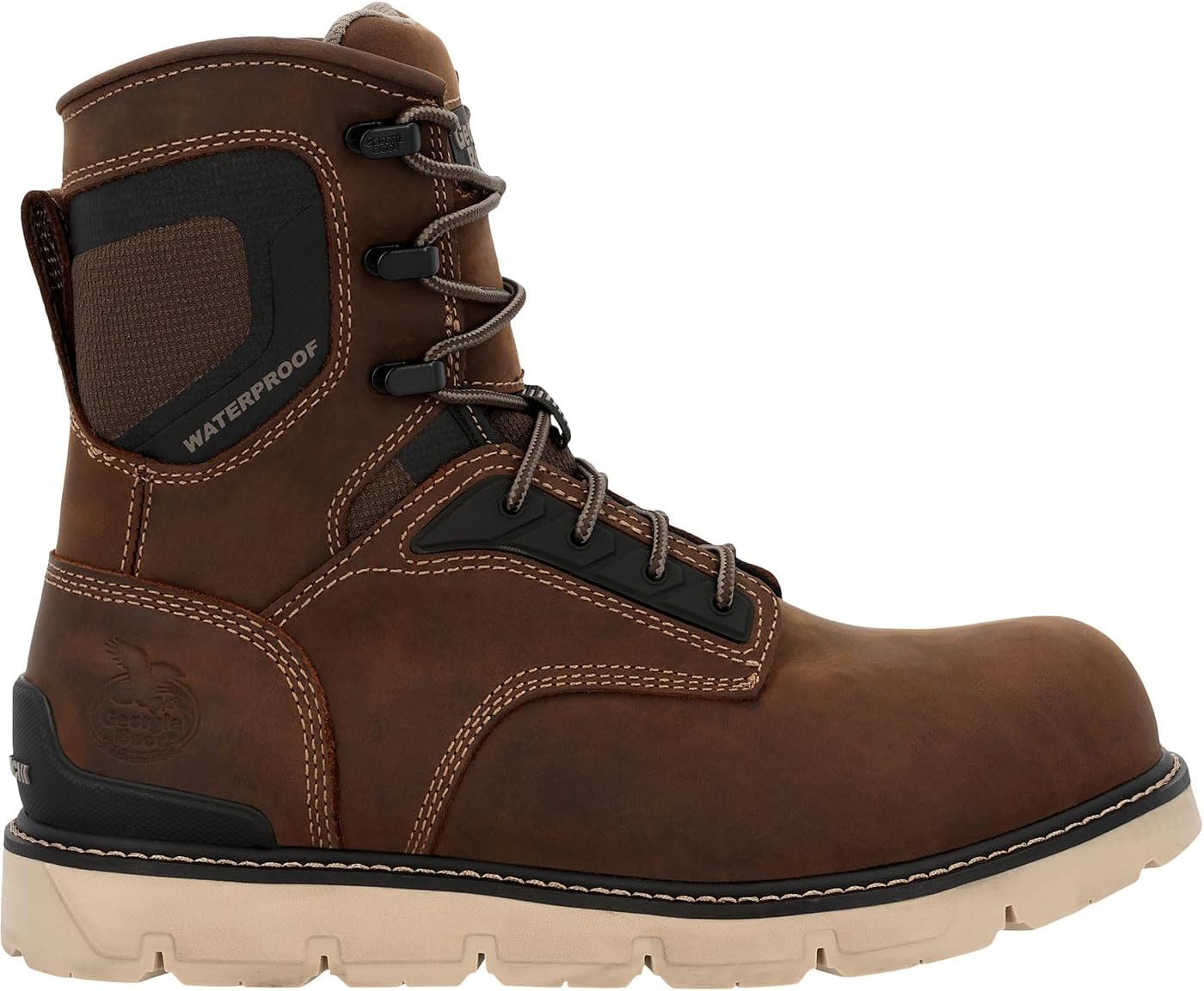 Ботинки Georgia Boot Carbon Flex Wedge 8 водонепроницаемые, коричневый
Ботинки Georgia Boot Carbon Flex Wedge 8 водонепроницаемые, коричневый