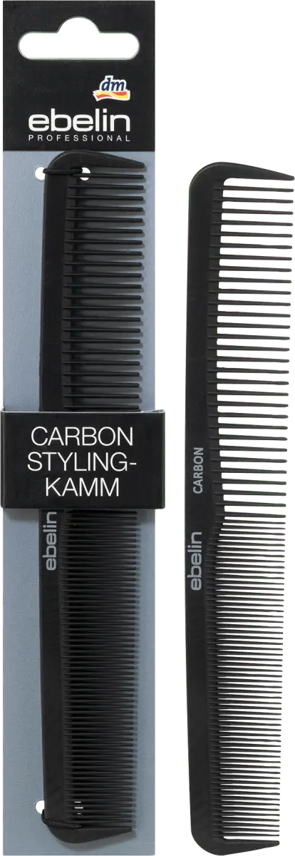 Профессиональная карбоновая расческа для укладки 1 шт. ebelin
Профессиональная карбоновая расческа для укладки 1 шт. ebelin
