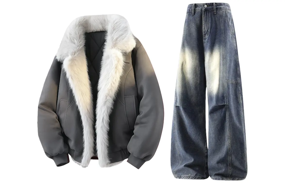 Повседневный спортивный костюм Unisex с воротником стойкой утепленный X1617, темно-серый cotton jacket+темно-синий fleece-lined pants
Повседневный спортивный костюм Unisex с воротником стойкой утепленный X1617, темно-серый cotton jacket+темно-синий fleece-lined pants