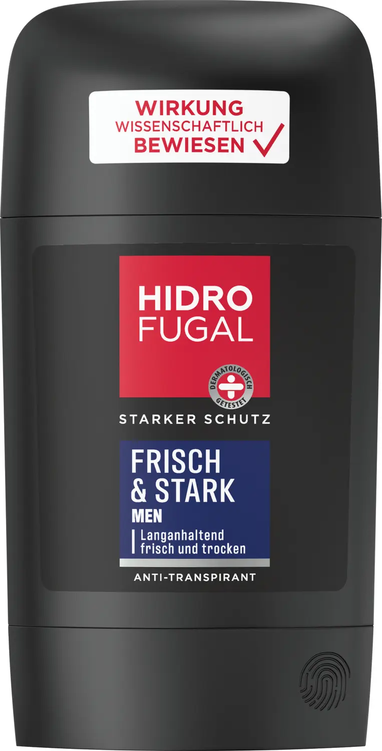 Дезодорант Hidrofugal MEN Frisch Stark Anti-Transpirant Stick
Дезодорант Hidrofugal MEN Frisch Stark Anti-Transpirant Stick