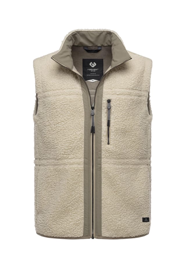 Плюшевый жилет нури жилет Ragwear, экрю
Плюшевый жилет нури жилет Ragwear, экрю