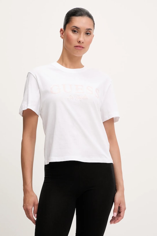 Хлопковая футболка CLEMATIS Guess, белый
Хлопковая футболка CLEMATIS Guess, белый