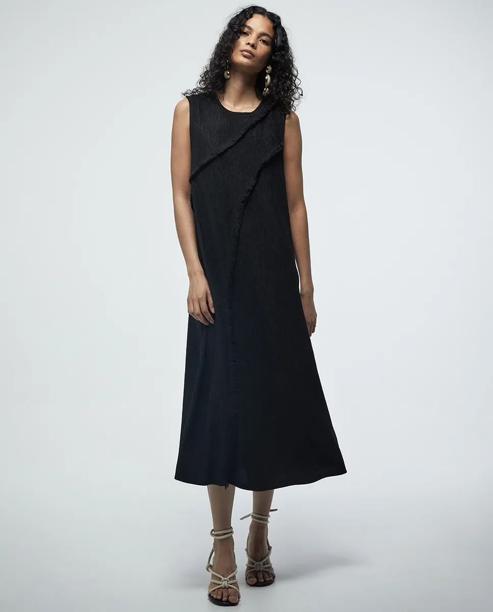 Платье с бахромой Sfera, черный
Платье с бахромой Sfera, черный