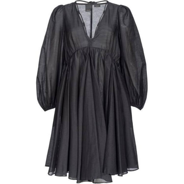 Женское черное платье с длинными рукавами PINKO
Женское черное платье с длинными рукавами PINKO