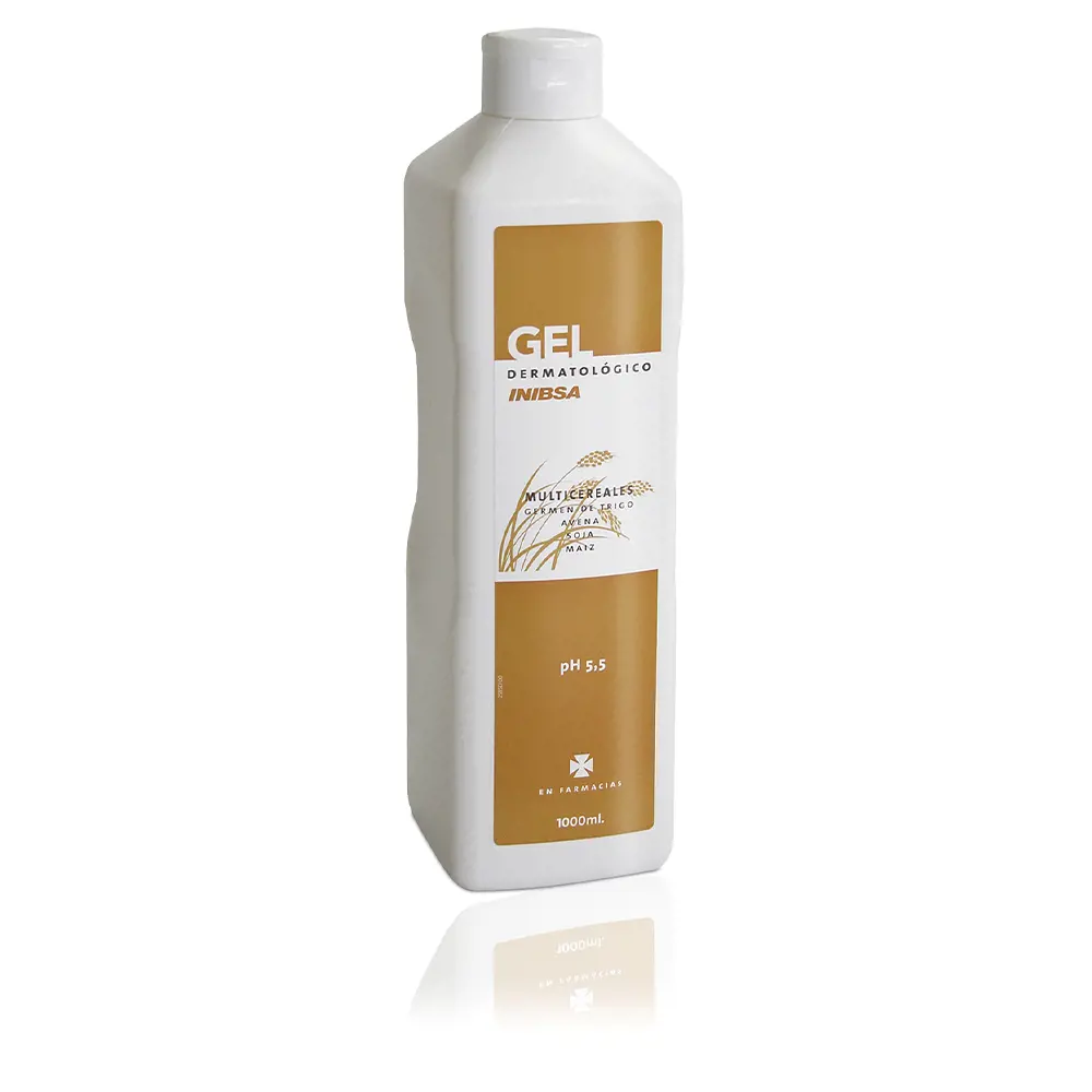 Гель для душа Gel dermatológico multicereales Inibsa, 1000 мл.
Гель для душа Gel dermatológico multicereales Inibsa, 1000 мл.