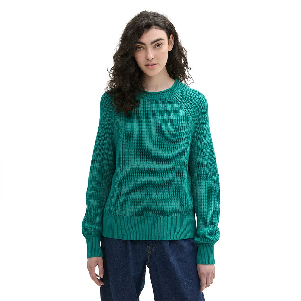 Свитер Tom Tailor Crew Neck, зеленый
Свитер Tom Tailor Crew Neck, зеленый