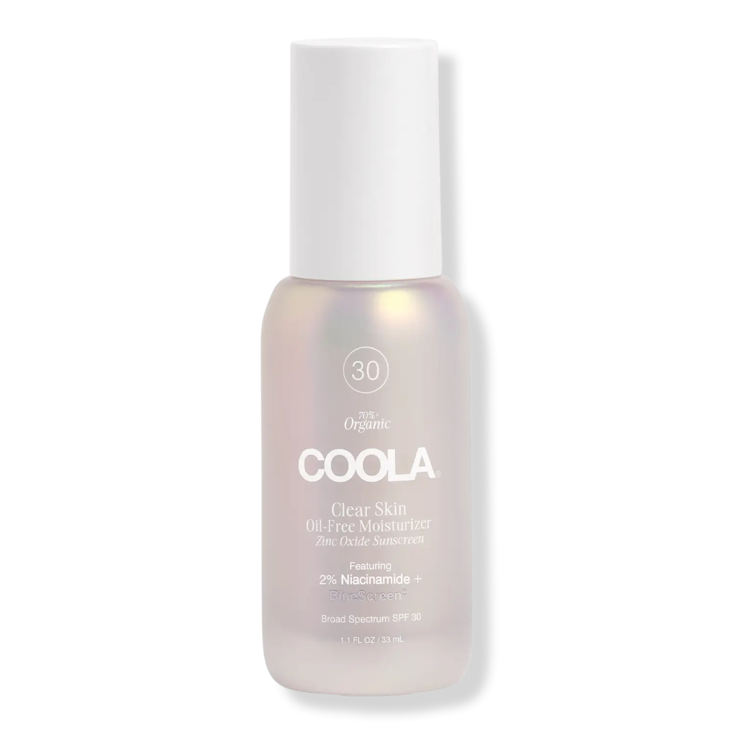 Увлажняющий крем для чистой кожи без масла, содержащий оксид цинка и солнцезащитный фильтр SPF 30. COOLA
Увлажняющий крем для чистой кожи без масла, содержащий оксид цинка и солнцезащитный фильтр SPF 30. COOLA