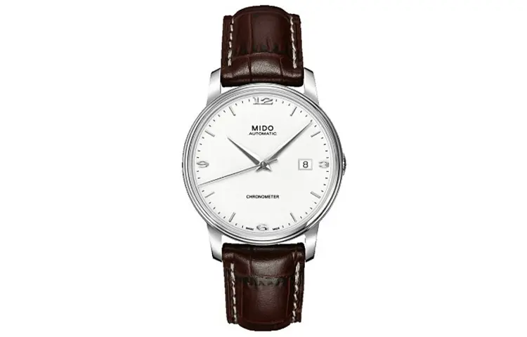 MIDO Часы Men's Baroncelli Watch, White
MIDO Часы Men's Baroncelli Watch, White