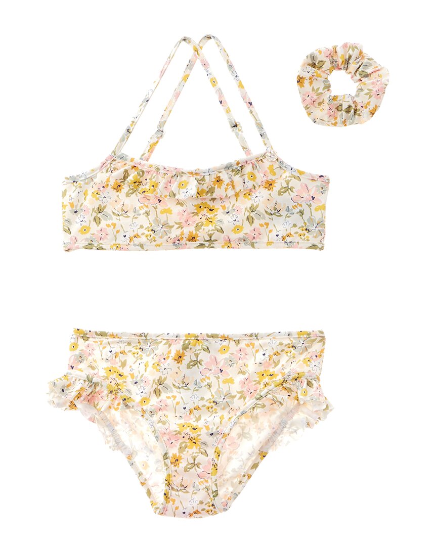 BONPOINT 3-х предметный комплект бикини с цветочным принтом, желтый
BONPOINT 3-х предметный комплект бикини с цветочным принтом, желтый