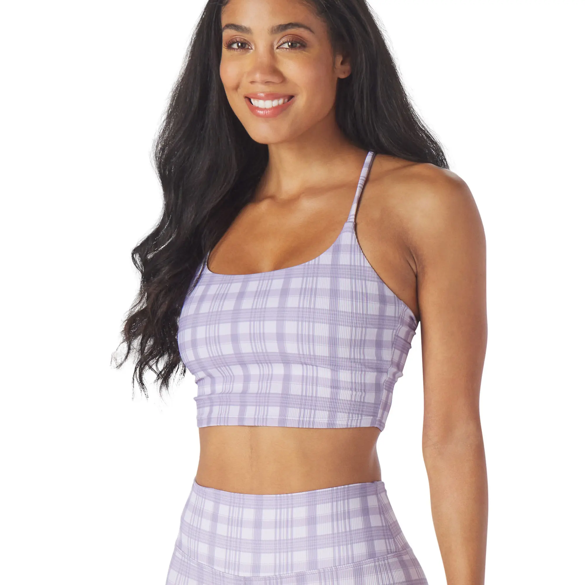 Женский спортивный бюстгальтер Pure Glyder, Amethyst Madras Plaid
Женский спортивный бюстгальтер Pure Glyder, Amethyst Madras Plaid