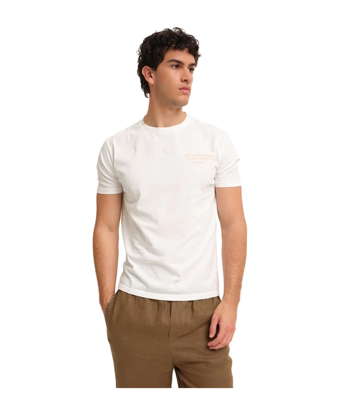 Футболка с принтом в итальянском стиле Peninsula, белый
Футболка с принтом в итальянском стиле Peninsula, белый