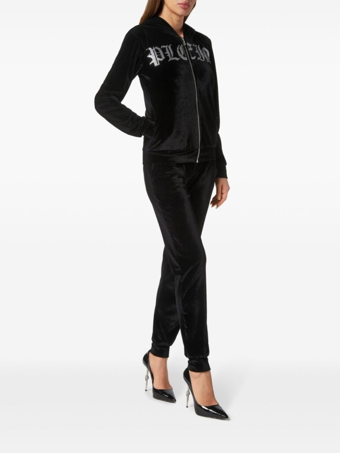 Philipp Plein худи на молнии с логотипом, черный
Philipp Plein худи на молнии с логотипом, черный