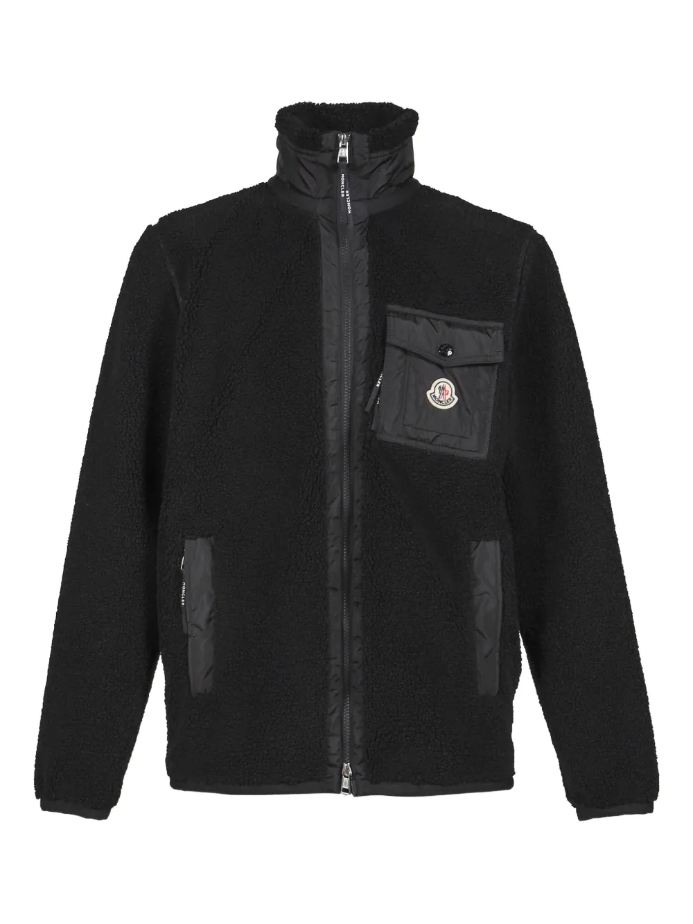 Куртка с нашивкой-логотипом и вставками MONCLER, черный
Куртка с нашивкой-логотипом и вставками MONCLER, черный