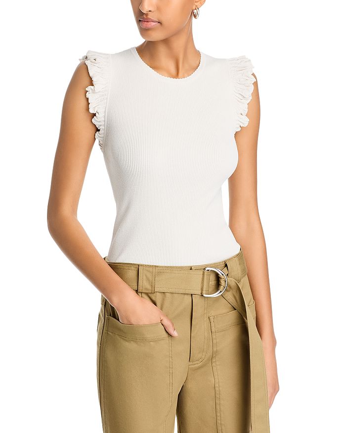 Риб-трикотажный топ с расклешенными рукавами - эксклюзив AQUA, слоновая кость/кремовый
Риб-трикотажный топ с расклешенными рукавами - эксклюзив AQUA, слоновая кость/кремовый