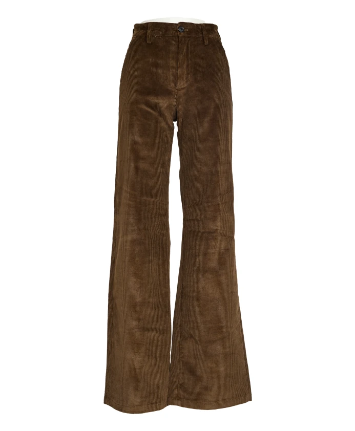 Бархатные брюки-палаццо Department Five, коричневый
Бархатные брюки-палаццо Department Five, коричневый