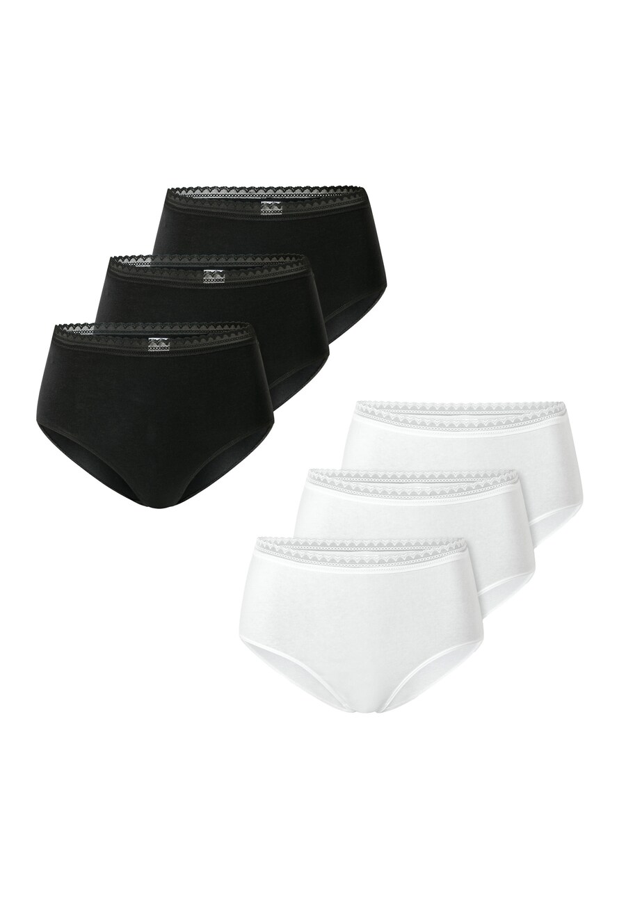 Трусики SCHIESSER Modern Multipacks, черный/белый
Трусики SCHIESSER Modern Multipacks, черный/белый
