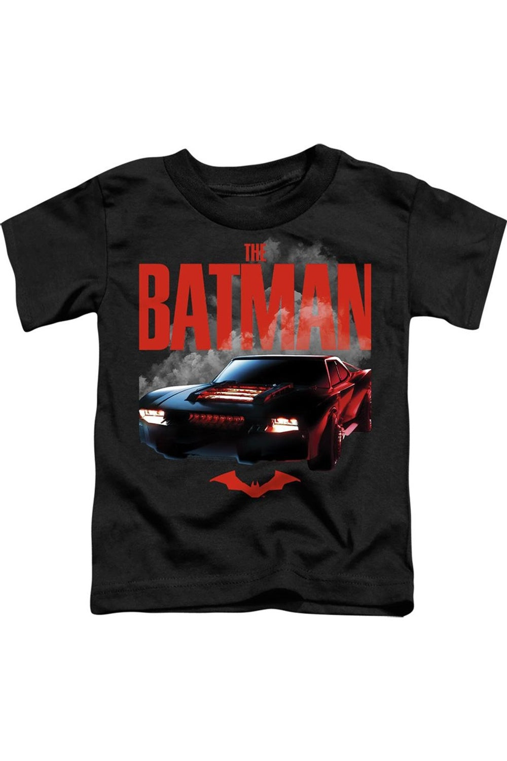 Футболка с коротким рукавом для малышей с изображением Бэтмобиля из фильма «Бэтмен» (2022) Gildan, черный
Футболка с коротким рукавом для малышей с изображением Бэтмобиля из фильма «Бэтмен» (2022) Gildan, черный