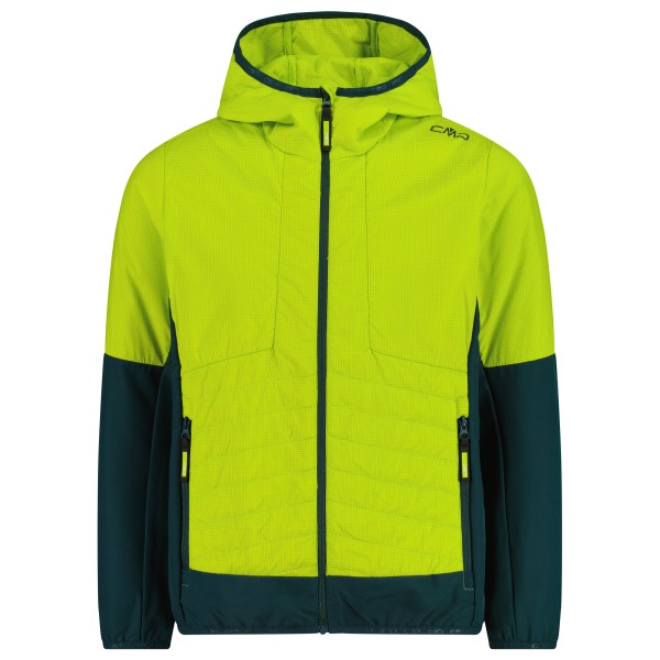 Детская гибридная куртка с фиксированным капюшоном из рипстопа и синтетического волокна Cmp, Acido
Детская гибридная куртка с фиксированным капюшоном из рипстопа и синтетического волокна Cmp, Acido