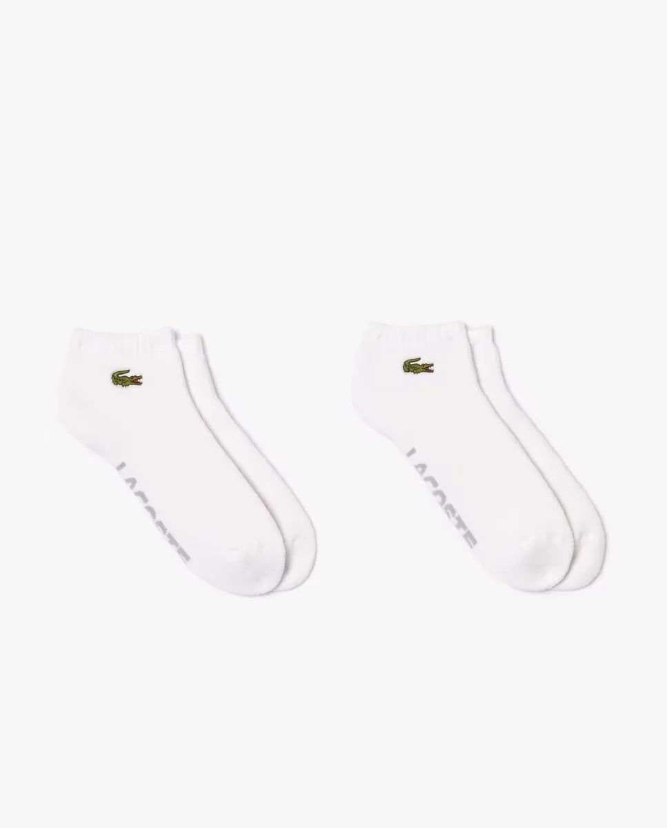 Мужская упаковка из 2 спортивных носков белого цвета Lacoste, белый
Мужская упаковка из 2 спортивных носков белого цвета Lacoste, белый
