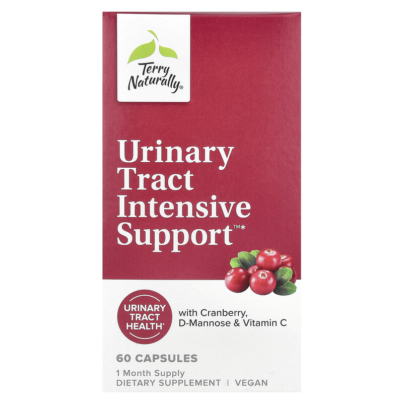 Terry Naturally, Urinary Tract Intensive Support, 60 Capsules
Terry Naturally, Urinary Tract Intensive Support, 60 Capsules