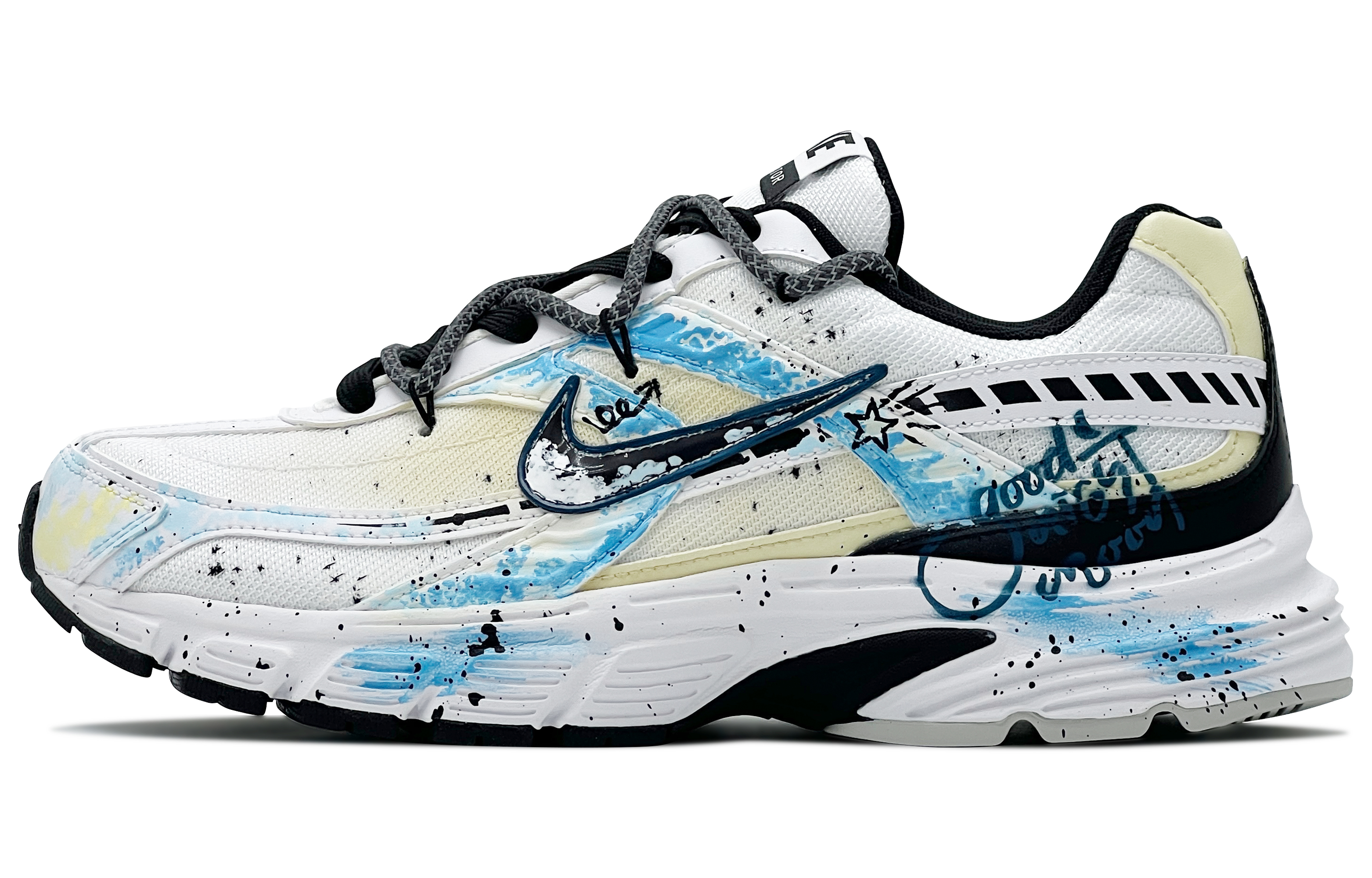 Nike Кроссовки Initiator с амортизацией, дышащие, с низким верхом, для повседневного использования, для городских поездок и работы, белые, синие, желтые
Nike Кроссовки Initiator с амортизацией, дышащие, с низким верхом, для повседневного использования, для городских поездок и работы, белые, синие, желтые