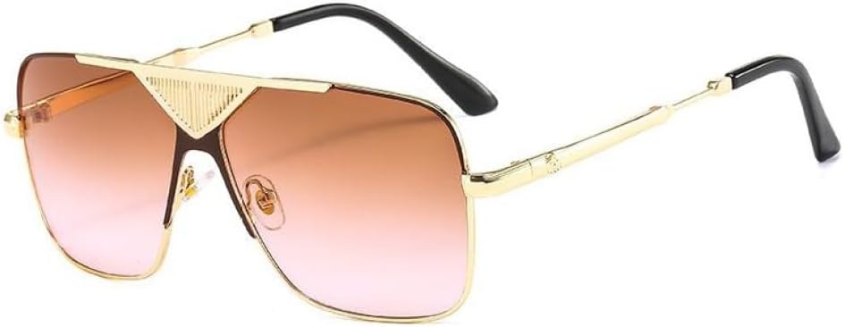 Модные портативные большие квадратные металлические солнцезащитные очки для мужчин и женщин 2027 года, винтажные солнцезащитные очки с градиентной тонировкой MTZJH, Pink
Модные портативные большие квадратные металлические солнцезащитные очки для мужчин и женщин 2027 года, винтажные солнцезащитные очки с градиентной тонировкой MTZJH, Pink