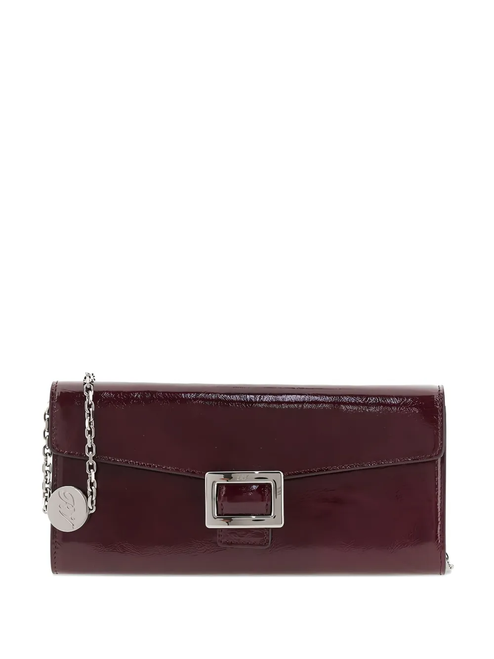 Кожаный клатч Belle Vivier с цепочкой Roger Vivier, красный
Кожаный клатч Belle Vivier с цепочкой Roger Vivier, красный