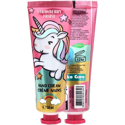 Увлажняющий крем для рук и ногтей Magic Unicorn Vegan с ароматом клубники Take Care
Увлажняющий крем для рук и ногтей Magic Unicorn Vegan с ароматом клубники Take Care