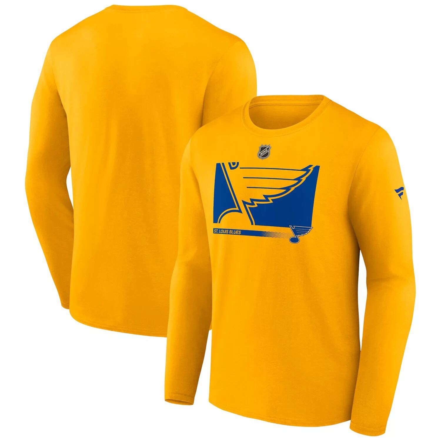 Мужская футболка с длинным рукавом Fanatics Gold St. Louis Blues Authentic Pro Core Collection
Мужская футболка с длинным рукавом Fanatics Gold St. Louis Blues Authentic Pro Core Collection