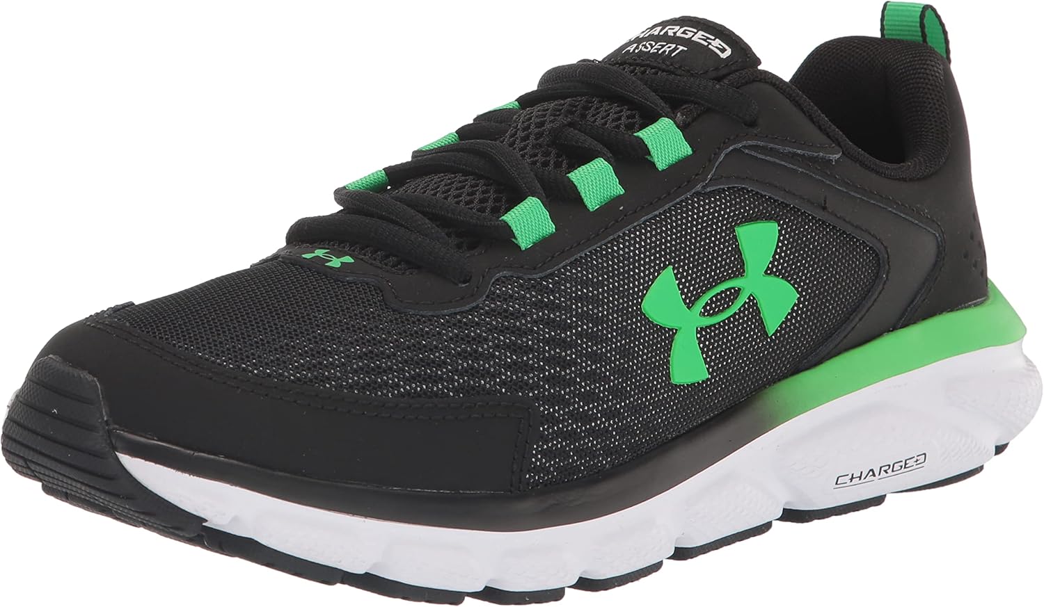 Кроссовки для бега Under Armour Men's Charged Assert 9, (008) Black/Extreme Green/Extreme Green
Кроссовки для бега Under Armour Men's Charged Assert 9, (008) Black/Extreme Green/Extreme Green