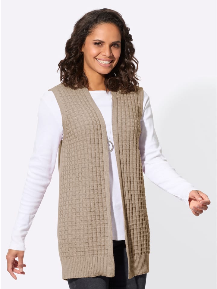 WITT WEIDEN Вязаный жилет бежевого цвета
WITT WEIDEN Вязаный жилет бежевого цвета