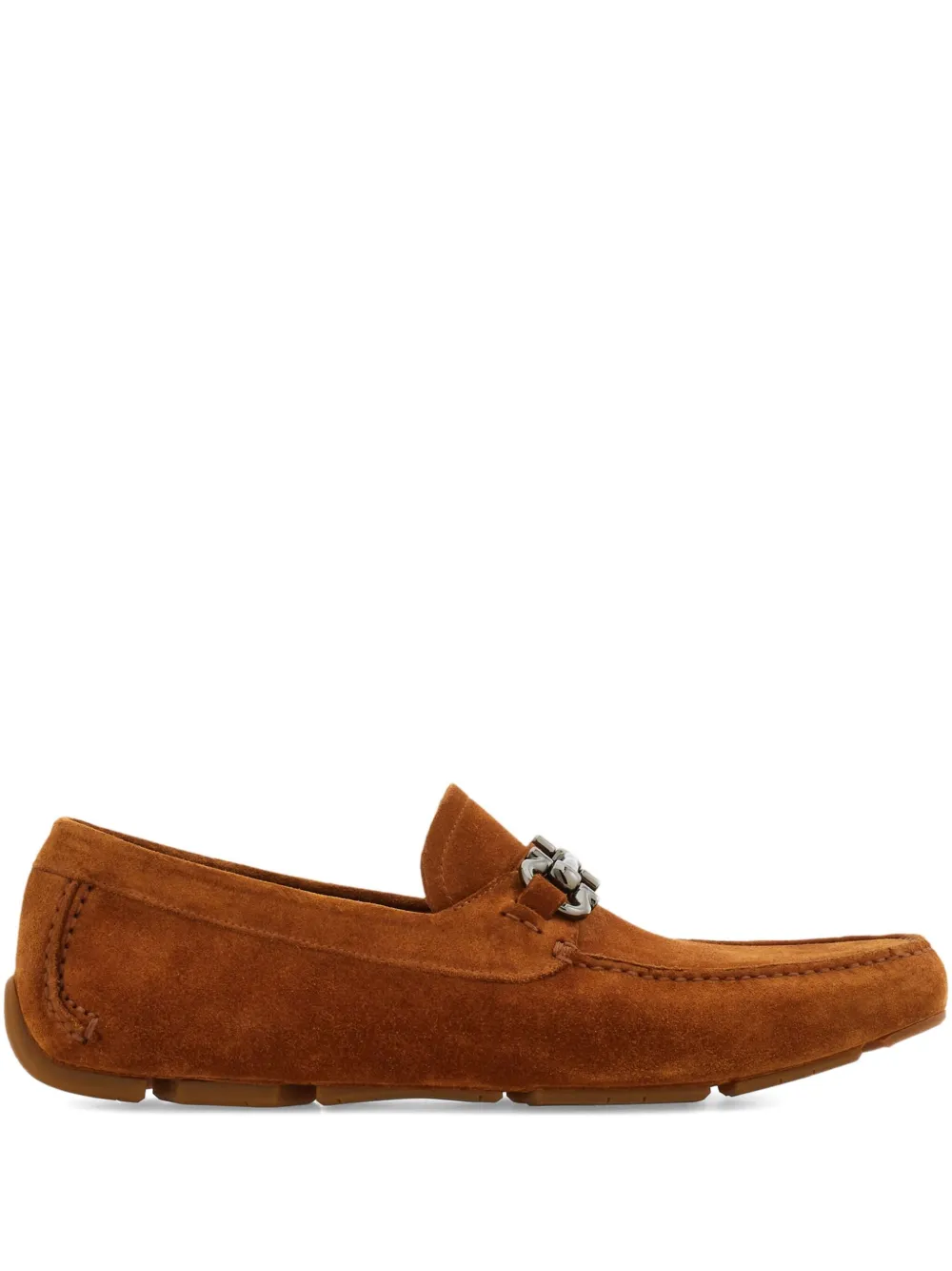 Лоферы с пряжкой Gancini Ferragamo, коричневый
Лоферы с пряжкой Gancini Ferragamo, коричневый