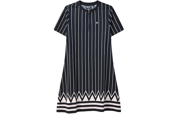 Платье с короткими рукавами женское темно-синее Fila
Платье с короткими рукавами женское темно-синее Fila