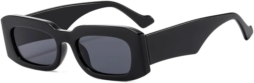 Маленькие прямоугольные солнцезащитные очки для мужчин и женщин, с широкими дужками, дорожные солнцезащитные очки, винтажные, ретро, UV400 HDUBFY, Black
Маленькие прямоугольные солнцезащитные очки для мужчин и женщин, с широкими дужками, дорожные солнцезащитные очки, винтажные, ретро, UV400 HDUBFY, Black