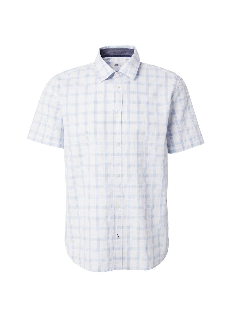 Рубашка на пуговицах классического кроя s.Oliver, White
Рубашка на пуговицах классического кроя s.Oliver, White