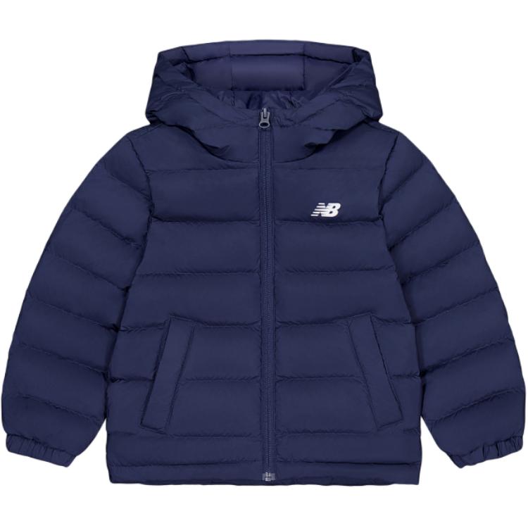 New Balance Детская пуховая куртка NB темно-синего цвета
New Balance Детская пуховая куртка NB темно-синего цвета