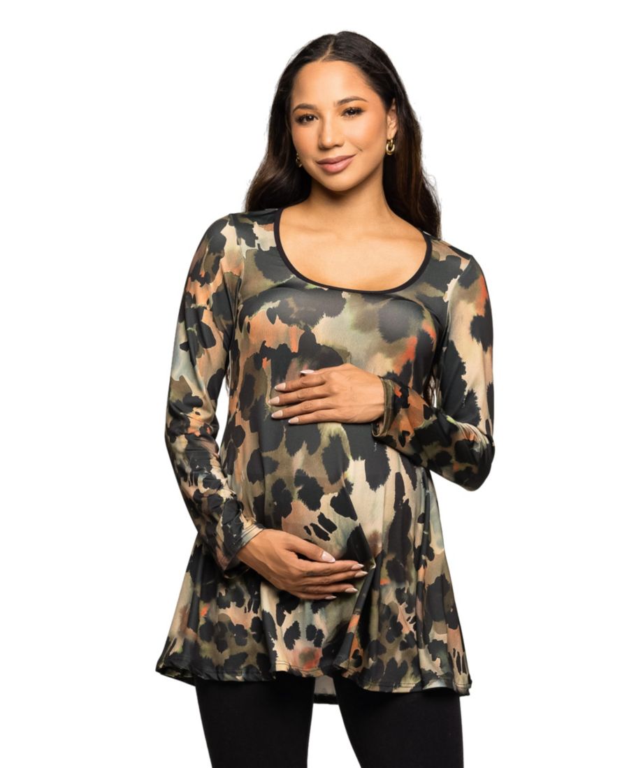 Женская футболка с длинными рукавами для беременных 24seven Comfort Apparel, Green Multi, Зеленый, Женская футболка с длинными рукавами для беременных 24seven Comfort Apparel, Green Multi
Женская футболка с длинными рукавами для беременных 24seven Comfort Apparel, Green Multi, Зеленый, Женская футболка с длинными рукавами для беременных 24seven Comfort Apparel, Green Multi