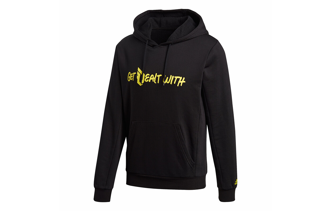 Толстовка мужская черная Adidas, черный
Толстовка мужская черная Adidas, черный