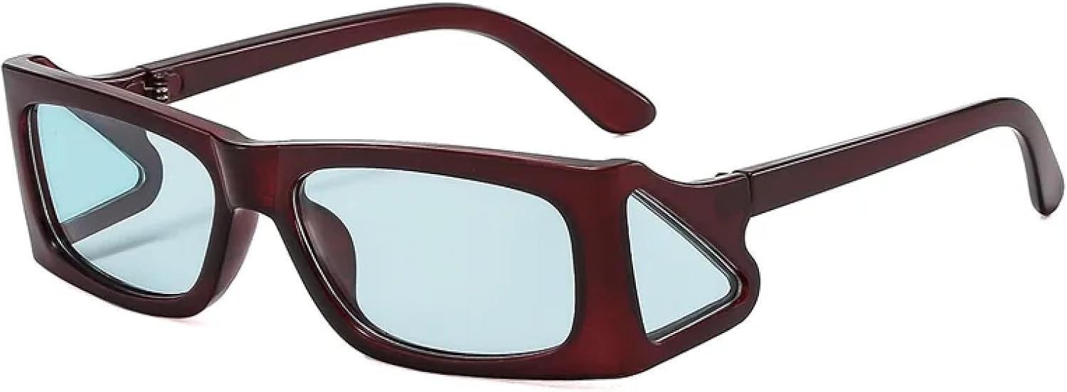 Винтажные солнцезащитные очки в стиле ретро, модные разноцветные очки в стиле панк для женщин и мужчин, защита от УФ-излучения UV400 для активного отдыха TVTBBVV, Winered-blue
Винтажные солнцезащитные очки в стиле ретро, модные разноцветные очки в стиле панк для женщин и мужчин, защита от УФ-излучения UV400 для активного отдыха TVTBBVV, Winered-blue